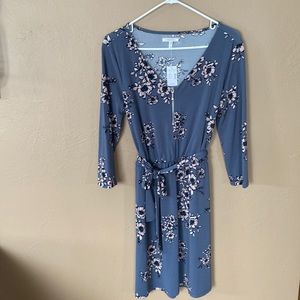 Maurcie’s floral tie waist dress